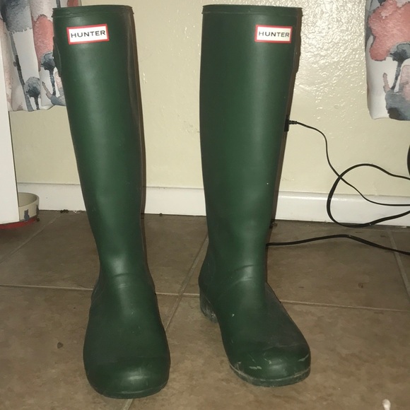 Hunter tall rain boots - Picture 2 of 5